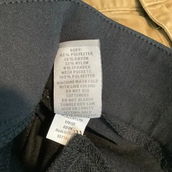 BCG Boston Gear Company Black Sport Short Medium - Picture 4 of 7